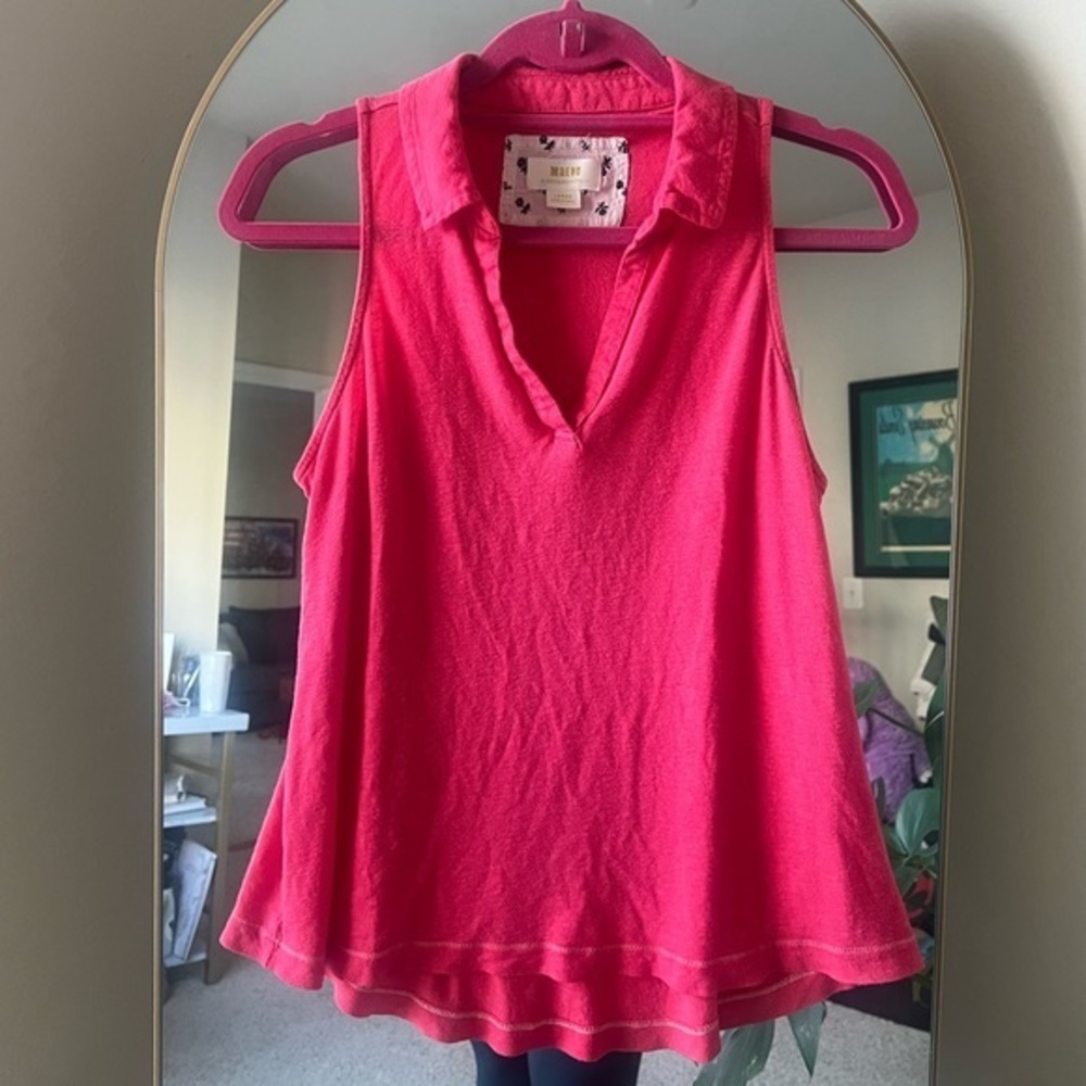 Mauve Pink Collared Shirt